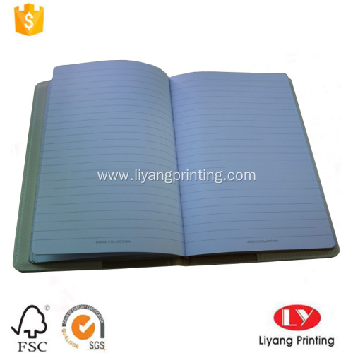 Custom A5 PU Leather Gift Notebook Printing